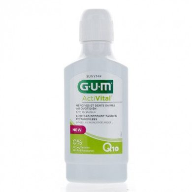 GUM ACTIVITAL Q10 BAIN DE BOUCHE 300ML GUM ACTIVITAL Q10 BAIN DE BOUCHE 300ML