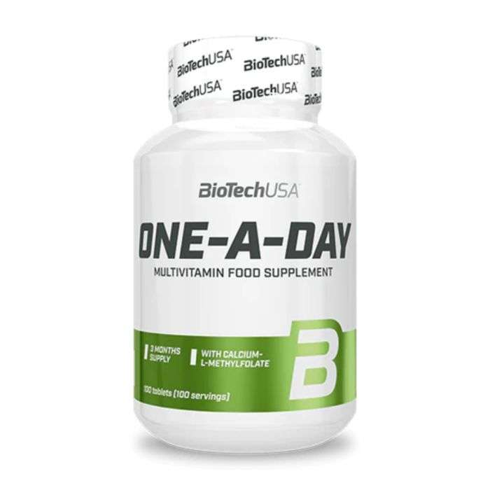 BIOTECHUSA ONE A DAY MULTIVITAMINS 100 TABLETS BIOTECHUSA ONE A DAY MULTIVITAMINS 100 TABLETS