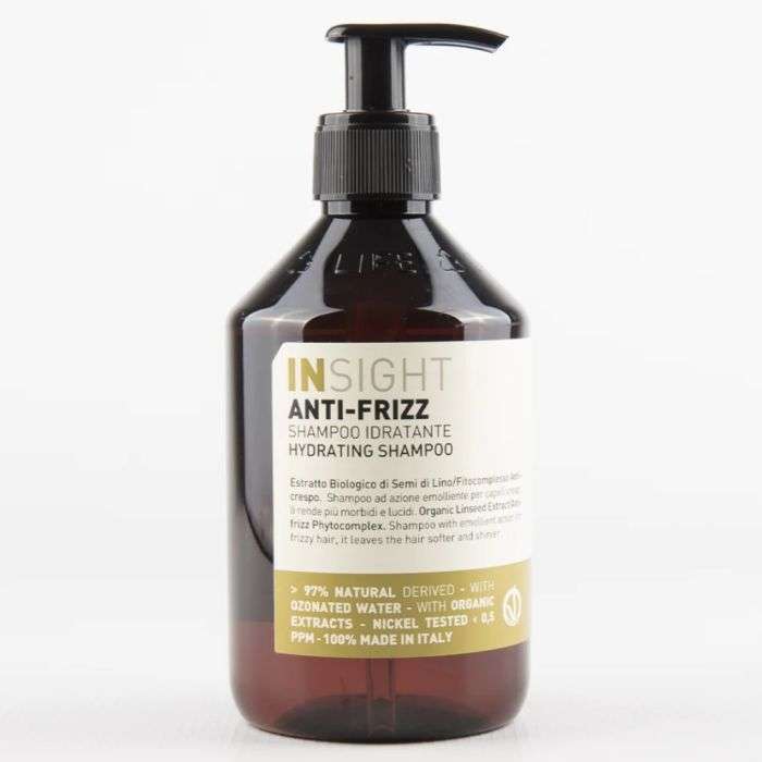 INSIGHT ANTI FRIZZ SHAMPOING HYDRATANT 400 ML INSIGHT ANTI FRIZZ SHAMPOING HYDRATANT 400 ML