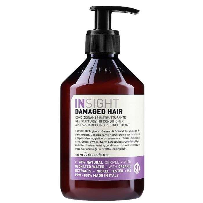 INSIGHT DAMAGED HAIR APRES SHAMPOOING RESTRUCTURANT 400 ML INSIGHT DAMAGED HAIR APRES SHAMPOOING RESTRUCTURANT 400 ML