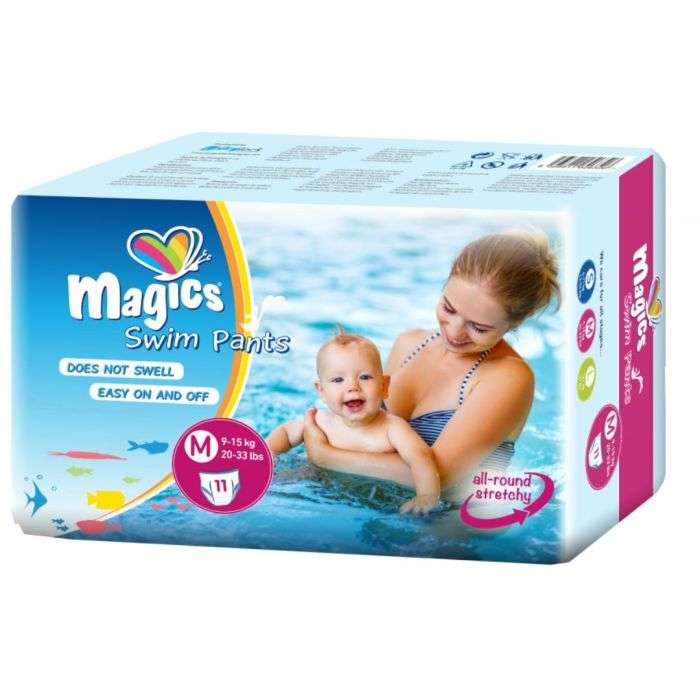MAGICS PANTALON DE BAIN TAILLE M 9-15 KG MAGICS PANTALON DE BAIN TAILLE M 9-15 KG