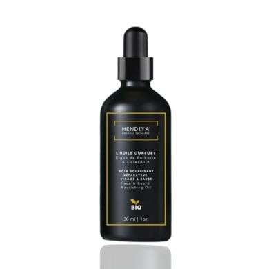 HENDIYA L'HUILE CONFORT SOIN NOURRISANT VISAGE ET BARBE 50 ML HENDIYA L'HUILE CONFORT SOIN NOURRISANT VISAGE ET BARBE 50 ML