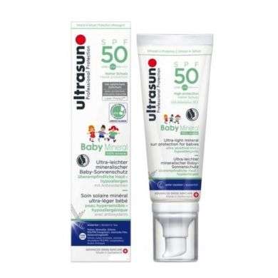 ULTRASUN SOIN SOLAIRE MINERAL ULTRA LEGER BEBE 50 ML SPF 50 ULTRASUN SOIN SOLAIRE MINERAL ULTRA LEGER BEBE 50 ML SPF 50
