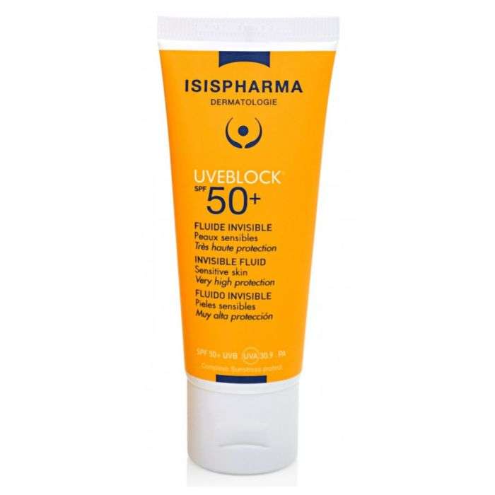 ISISPHARMA UVEBLOCK SPF 50+ FLUIDE INVISIBLE 40ML ISISPHARMA UVEBLOCK SPF 50+ FLUIDE INVISIBLE 40ML