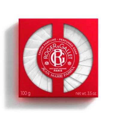 ROGER GALLET SAVON PARFUME JEAN MARIE FARINA 100 G ROGER GALLET SAVON PARFUME JEAN MARIE FARINA 100 G