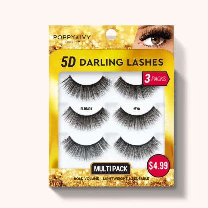ABSOLUTE NEW YORK 5D DARLING LASHES 3 PACKS ABSOLUTE NEW YORK 5D DARLING LASHES 3 PACKS