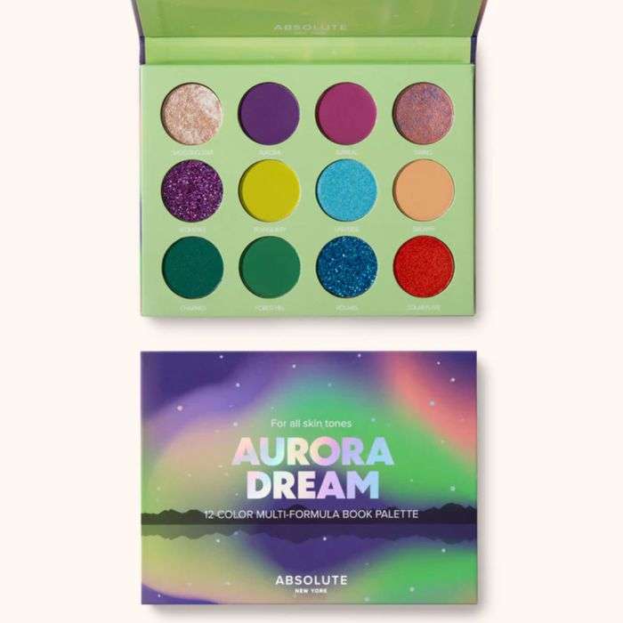 ABSOLUTE NEW YORK AURORA DREAM 12 COULEUR ABSOLUTE NEW YORK AURORA DREAM 12 COULEUR