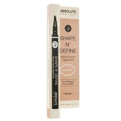 ABSOLUTE NEW YORK SHAPE N DEFINE LIQUIDE LINER NOIR ABSOLUTE NEW YORK SHAPE N DEFINE LIQUIDE LINER NOIR