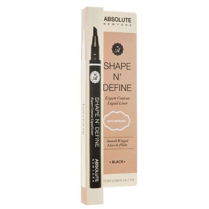 ABSOLUTE NEW YORK SHAPE N DEFINE LIQUIDE LINER NOIR