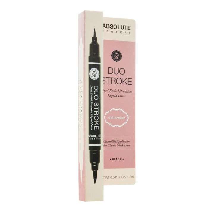ABSOLUTE NEW YORK DUO STROKE LINER NOIR ABSOLUTE NEW YORK DUO STROKE LINER NOIR