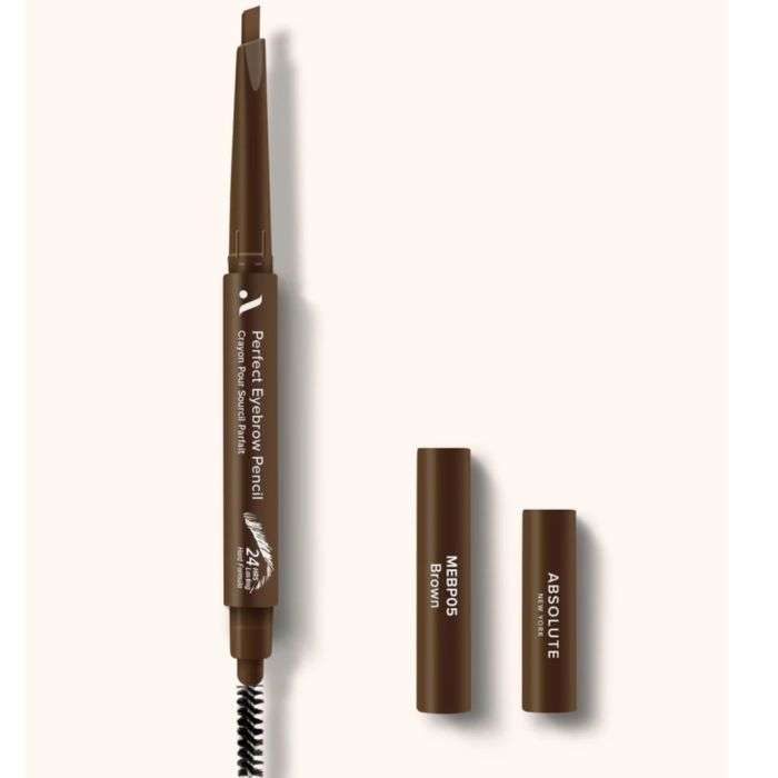 ABSOLUTE NEW YORK PERFECT CRAYON A SOURCILS MARRON ABSOLUTE NEW YORK PERFECT CRAYON A SOURCILS MARRON