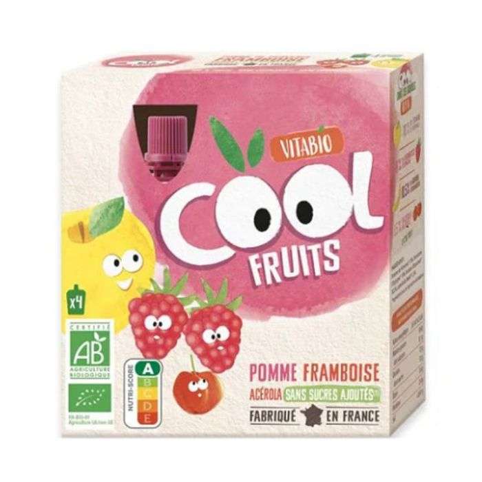 VITABIO COOL POMME FRAMBOISE ACEROLA PACK DE 4 VITABIO COOL POMME FRAMBOISE ACEROLA PACK DE 4