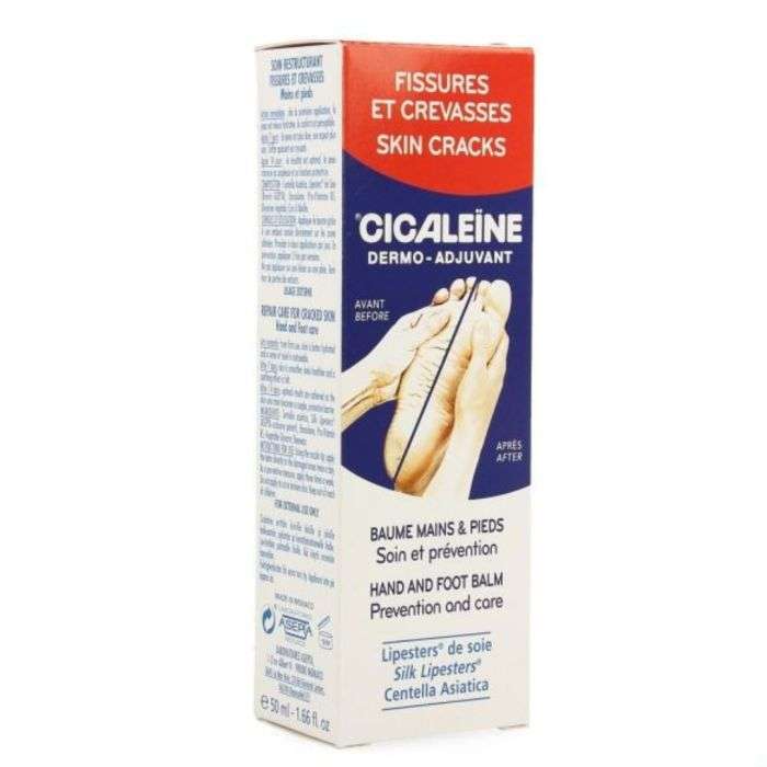 CICALEINE BAUMES MAINS ET PIEDS ADJUVANT FISSURES CREVASSES 50 ML CICALEINE BAUMES MAINS ET PIEDS ADJUVANT FISSURES CREVASSES 50 ML