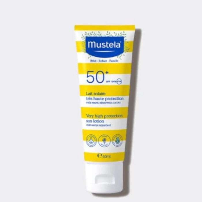 MUSTELA LAIT SOLAIRE SPF 50+ HAUTE PROTECTION 40 ML - MUSTELA - SO...