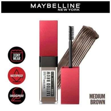 MAYBELLINE TATTOO SOURCILS 3D GEL MARRON FONCEE MEDIUM MAYBELLINE TATTOO SOURCILS 3D GEL MARRON FONCEE MEDIUM