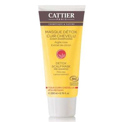 CATTIER MASQUE DETOX CUIR CHEVELU 200 ML CATTIER MASQUE DETOX CUIR CHEVELU 200 ML