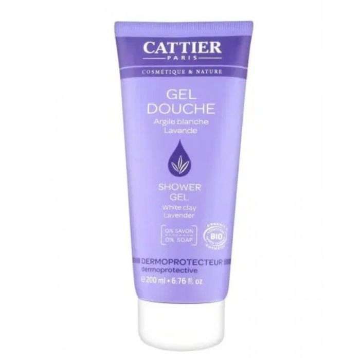 CATTIER GEL DOUCHE ARGILE BLANCHE LAVANDE 200 ML CATTIER GEL DOUCHE ARGILE BLANCHE LAVANDE 200 ML