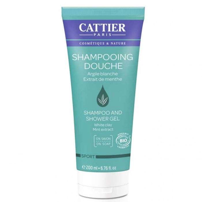 CATTIER SHAMPOOING DOUCHE ARGILE BLANCHE EXTRAIT DE MENTHE 200ML CATTIER SHAMPOOING DOUCHE ARGILE BLANCHE EXTRAIT DE MENTHE 200ML