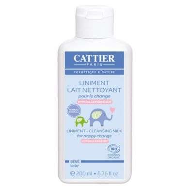 CATTIER BEBE LINIMENT LAIT NETTOYANT POUR LE CHANGE 200 ML CATTIER BEBE LINIMENT LAIT NETTOYANT POUR LE CHANGE 200 ML