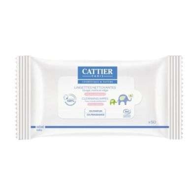 CATTIER LINGETTES AU LINIMENT POUR LE CHANGE BIO X50 CATTIER LINGETTES AU LINIMENT POUR LE CHANGE BIO X50