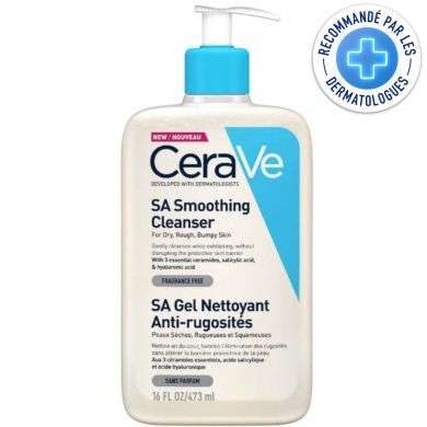 CERAVE SA GEL NETTOYANT ANTI RUGOSITES 473 ML CERAVE SA GEL NETTOYANT ANTI RUGOSITES 473 ML