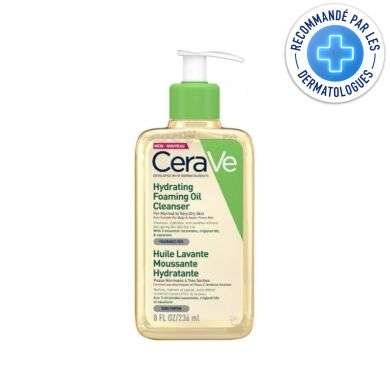 CERAVE HUILE LAVANTE MOUSSANTE HYDRATANTE 236 ML CERAVE HUILE LAVANTE MOUSSANTE HYDRATANTE 236 ML