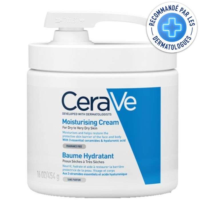 CERAVE BAUME HYDRATANT AVEC POMPE 454 G CERAVE BAUME HYDRATANT AVEC POMPE 454 G