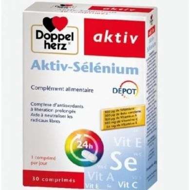 DOPPELHERZ AKTIV SELENIUM 30 COMPRIMES DOPPELHERZ AKTIV SELENIUM 30 COMPRIMES