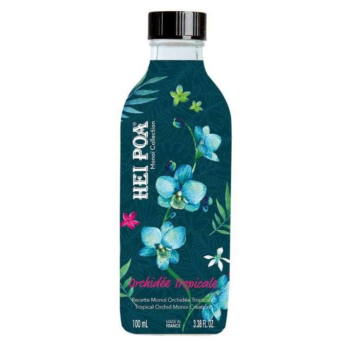 HEI POA MONOI DE TAHITI AU MONOI ORCHIDEE TROPICALE 100 ML HEI POA MONOI DE TAHITI AU MONOI ORCHIDEE TROPICALE 100 ML