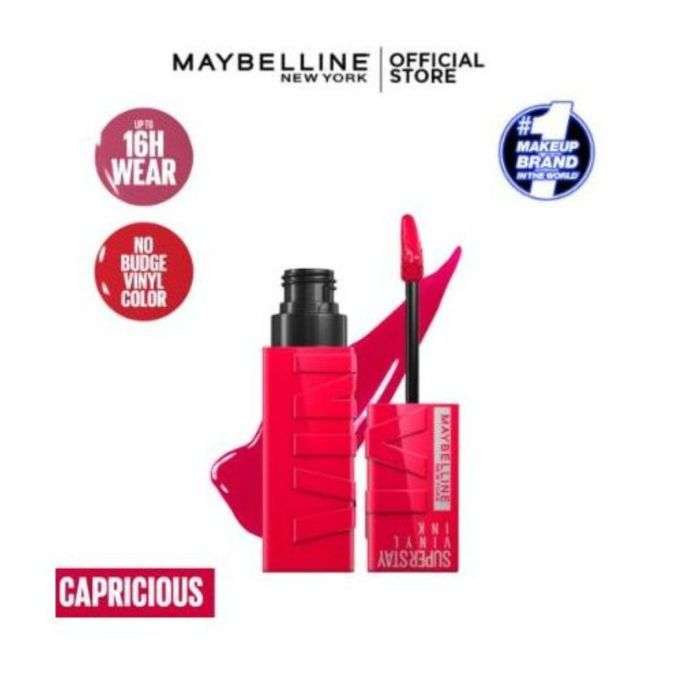 MAYBELLINE BRILLANT A LEVRES SUPERSTAY VINYL INK  MAYBELLINE BRILLANT A LEVRES SUPERSTAY VINYL INK