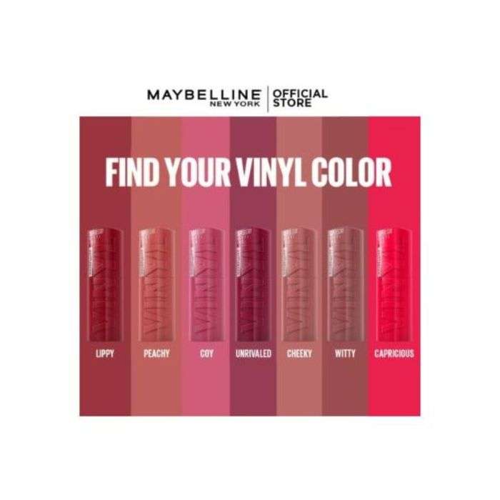 MAYBELLINE BRILLANT A LEVRES SUPERSTAY VINYL INK  MAYBELLINE BRILLANT A LEVRES SUPERSTAY VINYL INK