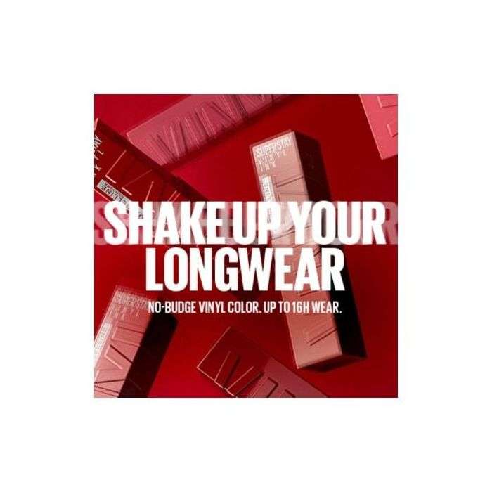 MAYBELLINE BRILLANT A LEVRES SUPERSTAY VINYL INK  MAYBELLINE BRILLANT A LEVRES SUPERSTAY VINYL INK