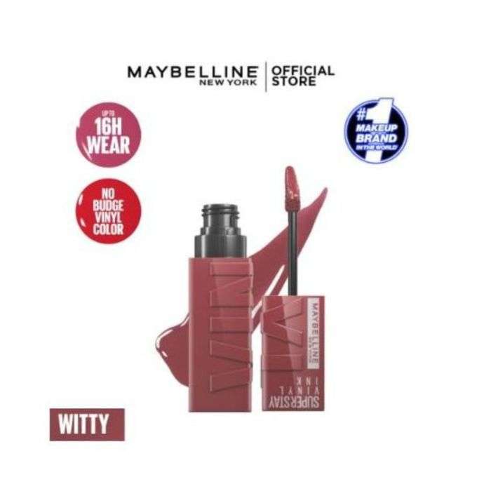 MAYBELLINE BRILLANT A LEVRES SUPERSTAY VINYL INK  MAYBELLINE BRILLANT A LEVRES SUPERSTAY VINYL INK