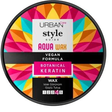 URBAN CARE STYLE AQUA WAX KERATINE VEGETALE N 4- 100 ML URBAN CARE STYLE AQUA WAX KERATINE VEGETALE N 4- 100 ML