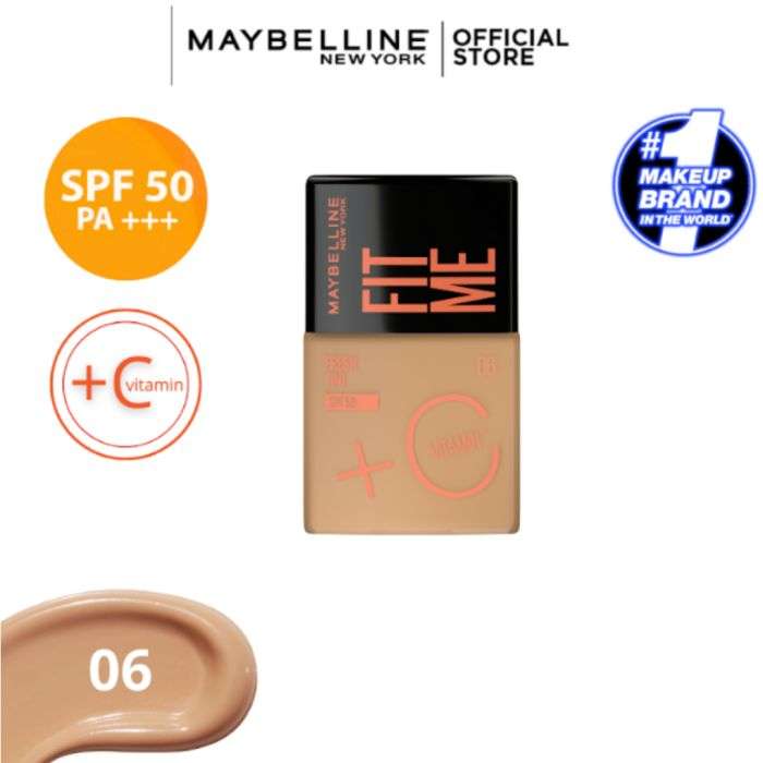 MAYBELLINE FOND DE TEINT FIT ME FRESH SPF 50