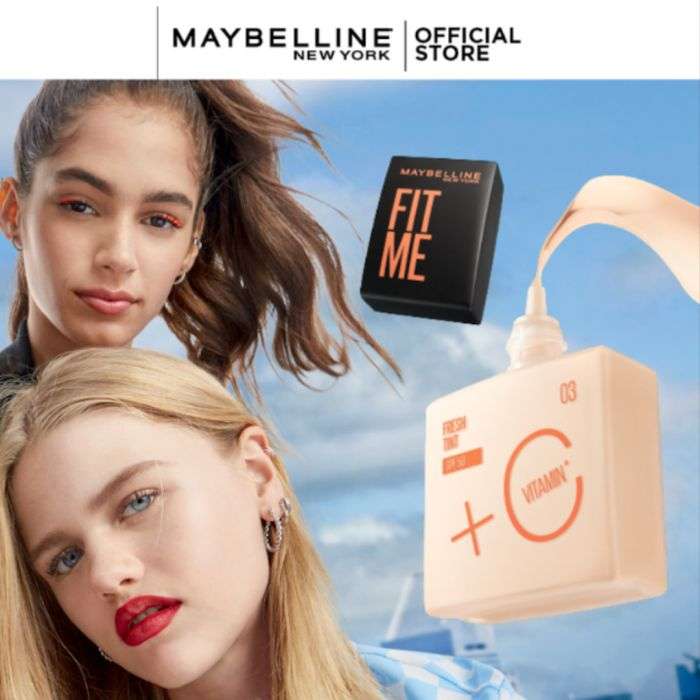 MAYBELLINE FOND DE TEINT FIT ME FRESH SPF 50 MAYBELLINE FOND DE TEINT FIT ME FRESH SPF 50