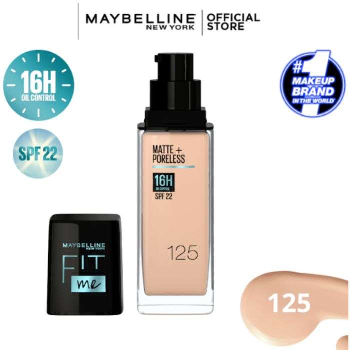 MAYBELLINE FIT ME MATTE+ PORELESS SPF 22 