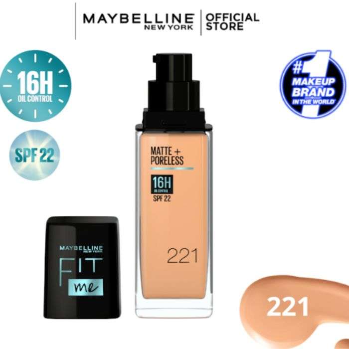 MAYBELLINE FIT ME MATTE+ PORELESS SPF 22 