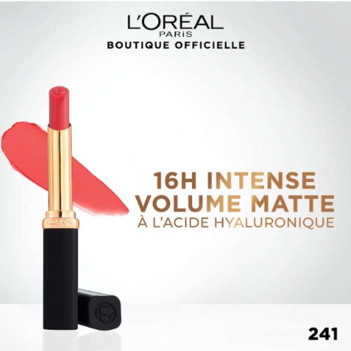L'OREAL PARIS ROUGE A LEVRES RICHE VOLUME MATTE 