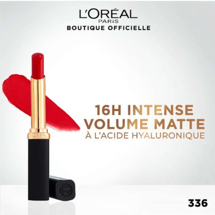 L'OREAL PARIS ROUGE A LEVRES RICHE VOLUME MATTE 