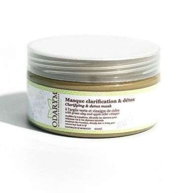 ODARYM MASQUE CLARIFICATION ET DETOX A L'ARGILE VERTE ET VINAIGRE DE CIDRE 200 ML ODARYM MASQUE CLARIFICATION ET DETOX A L'ARGILE VERTE ET VINAIGRE DE CIDRE 200 ML