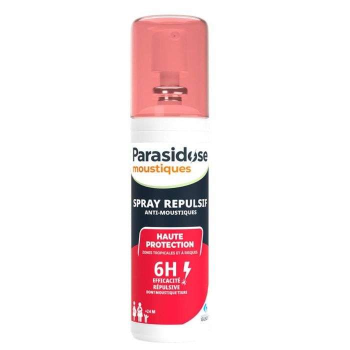 GILBERT PARASIDOSE MOUSTIQUE SPRAY REPULSIF 6H 100 ML GILBERT PARASIDOSE MOUSTIQUE SPRAY REPULSIF 6H 100 ML