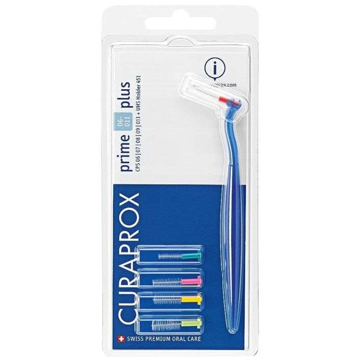 CURAPROX CPS 06-011 PRIME PLUS + UHS HOLDER 451 MULTI COULEURS