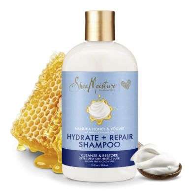 SHEA MOISTURE manuka honey & yogurt hydrate + repair shampoo 384ml SHEA MOISTURE manuka honey & yogurt hydrate + repair shampoo 384ml