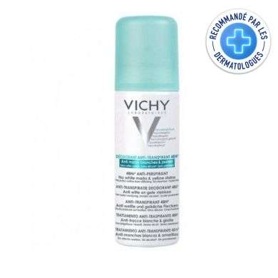VICHY DEODORANT ANTI TRANSPIRANT 48 H ANTI TRACES BLANCHES ET JAUNES SPRAY 125 ML VICHY DEODORANT ANTI TRANSPIRANT 48 H ANTI TRACES BLANCHES ET JAUNES SPRAY 125 ML