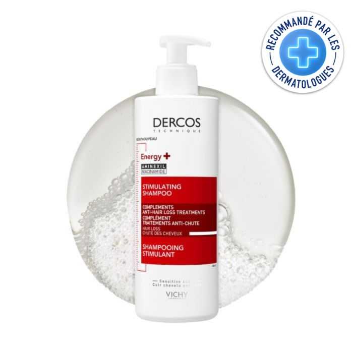 VICHY DERCOS ENERGY + SHAMPOOING STIMULANT ANTI CHUTE 400 ML VICHY DERCOS ENERGY + SHAMPOOING STIMULANT ANTI CHUTE 400 ML