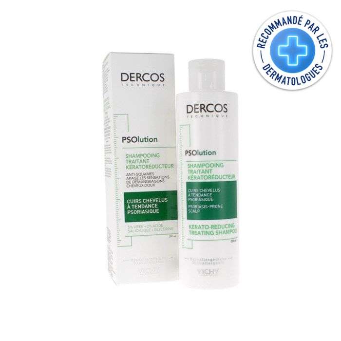 VICHY DERCOS PSOLUTION SHAMPOING TRAITANT KERATOREDUCTEUR 200ML VICHY DERCOS PSOLUTION SHAMPOING TRAITANT KERATOREDUCTEUR 200ML