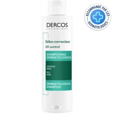 VICHY DERCOS SHAMPOING SEBO CORRECTEUR 200 ML VICHY DERCOS SHAMPOING SEBO CORRECTEUR 200 ML
