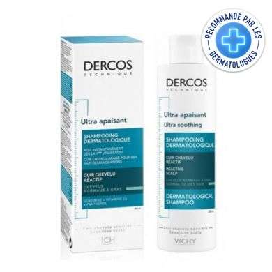 VICHY DERCOS ULTRA APAISANT CHEVEUX NORMAUX A GRAS 200 ML VICHY DERCOS ULTRA APAISANT CHEVEUX NORMAUX A GRAS 200 ML