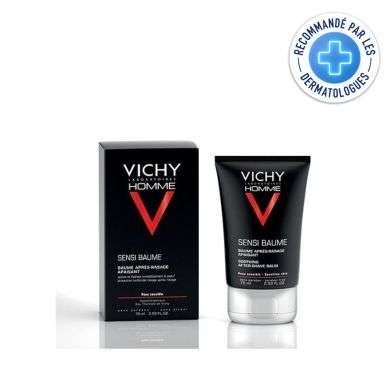 VICHY HOMME SENSI BAUME BAUME APRES RASAGE FORTIFIANT PEAUX SENSIBLES 75ML VICHY HOMME SENSI BAUME BAUME APRES RASAGE FORTIFIANT PEAUX SENSIBLES 75ML